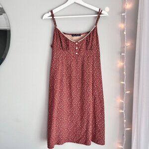 brandy melville rust-colored sundress ♡